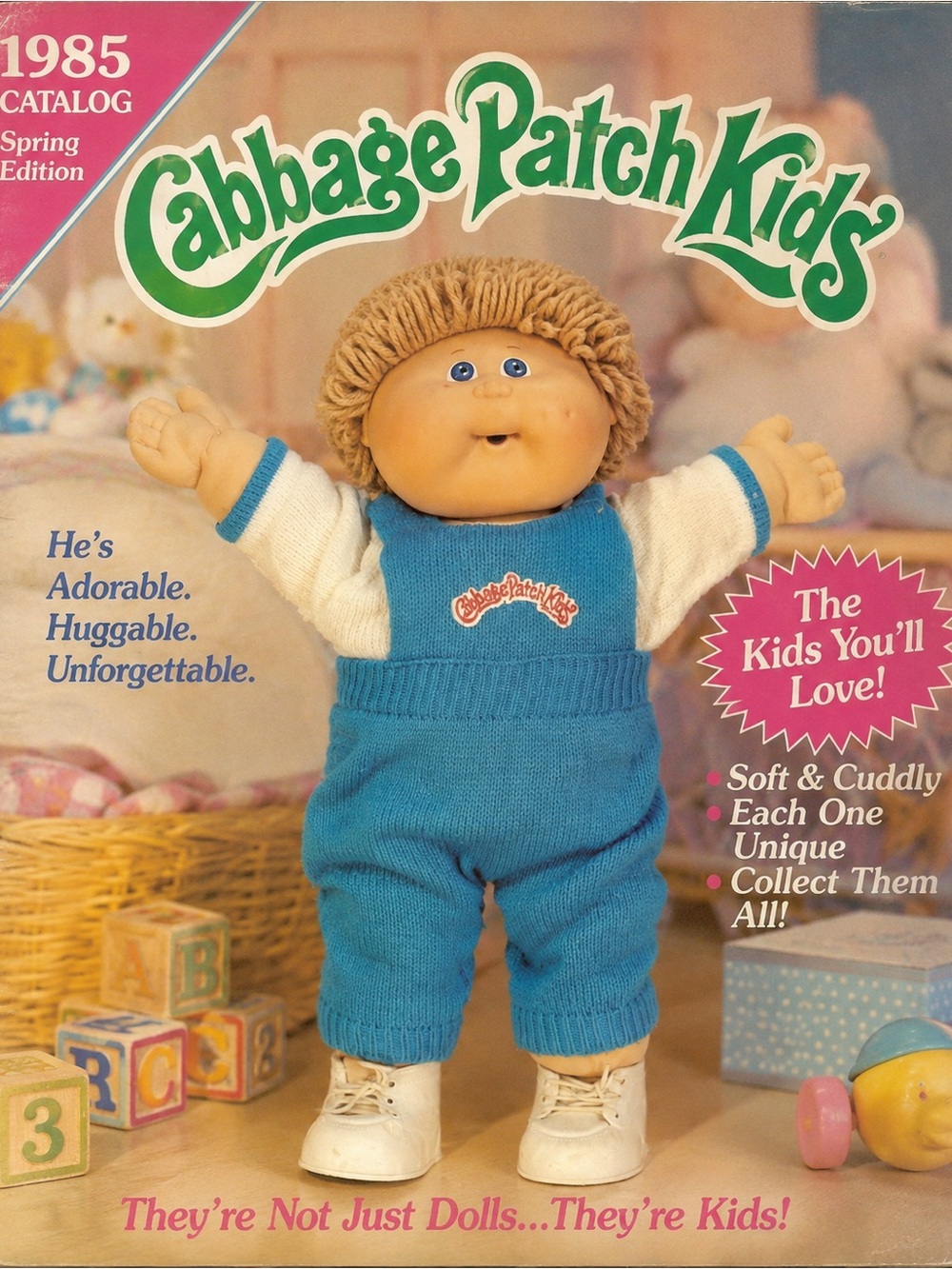 Vintage 1985 Cabbage Patch Kids Coleco Doll Original Outfit and Shoes